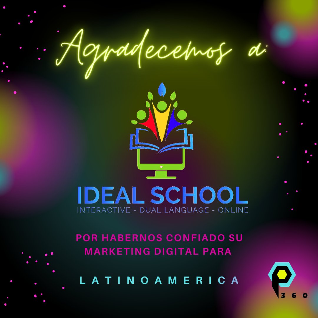 Protocolo360vr's tweet photo. Agradecemos a IDEAL SCHOOL, escuela interactiva en línea localizada en Seattle, Washington, por haber depositado en nosotros su Marketing Digital para Latinoamérica.
https://t.co/bTF2fsGdjE #negociosdigitales #sansalvador #costarica #guatemala #honduras #nicaragua https://t.co/h3HzrewzNR