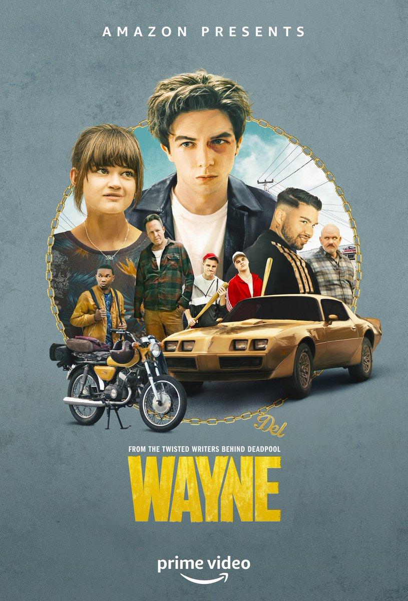 Wayne

Key Art by Rhubarb for <a href="/PrimeVideo/">Prime Video</a>
#ShawnSimmons <a href="/_MarkMcKenna_/">Mark McKenna</a> <a href="/ciarabravo/">ciara bravo</a> @thereistwoofme <a href="/TheFranAntonio/">Francesco Antonio</a> @famousjoshhh #StephenKearin @thedeanwinters <a href="/TheMikeOMalley/">Mike O'Malley</a>

#wayne #thissiswayne #deadpool #amazon #transam #rhubarbagency #keyart #graphicdesign #keyart #clios