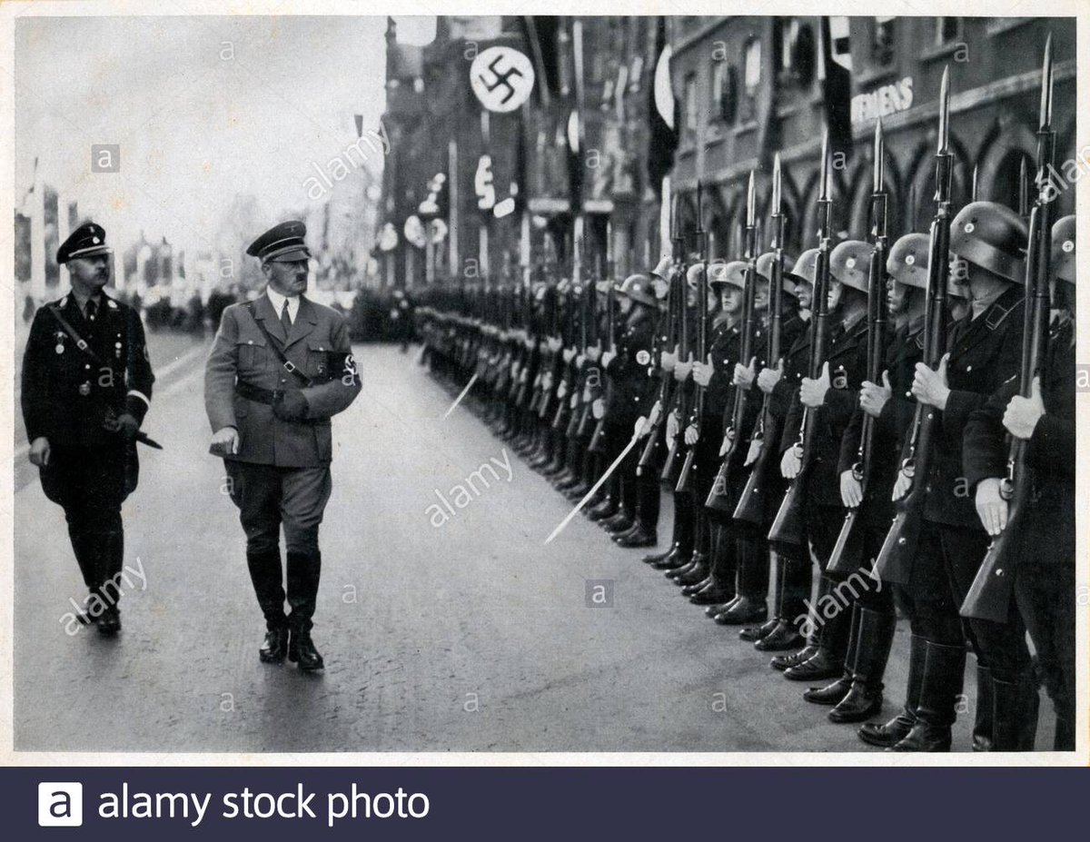 12/ Germany’s clandestine rearmament is another vital plan for world domination, with disturbing parallels to today’s China. Note how credible plans for world domination involve psychotic totalitarian leaders, brutal repression, and brave whistleblowers. https://en.wikipedia.org/wiki/German_rearmament