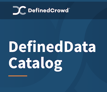 CrowdWeek's tweet photo. Our partners at @DefinedCrowd are offering 25% off in any AI dataset from their #DefinedData catalog. Promo ends by Nov. 27th https://t.co/ErJa6xsOhi #crowdsourcing #ASR #speech #recognition #artificialintelligence https://t.co/TbyEOhaoxR