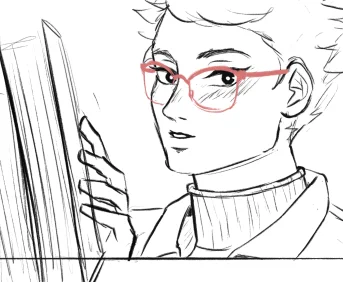 im so dumb bc i have so many zine pieces to do and yet im starting another iwaoi wip w H Y 