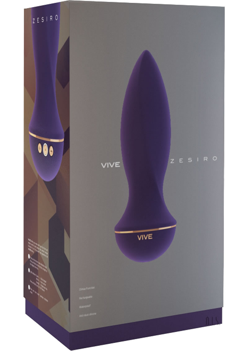 ChestSarah's tweet image. shar.es/abF9RWVIVE ZESIRO VIBRATING ANAL PLUG PURPLE
The Zesiro has a unique design, which makes it a feast for the eyes and its idiosyncratic shape will get you into ecstatic atmospheres.
