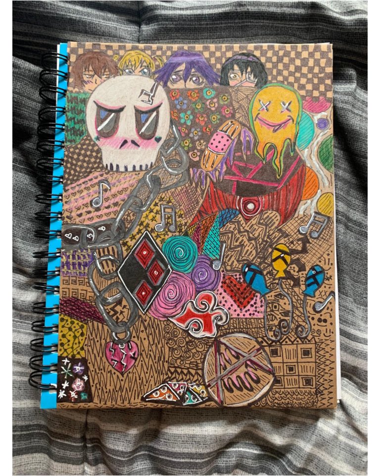 Western HS Draw/Paint Class on X: More creative sketchbook cover designs  from Draw/Paint 1! Creative line patterns with personal symbolism made each  design unique! #likeapio  / X