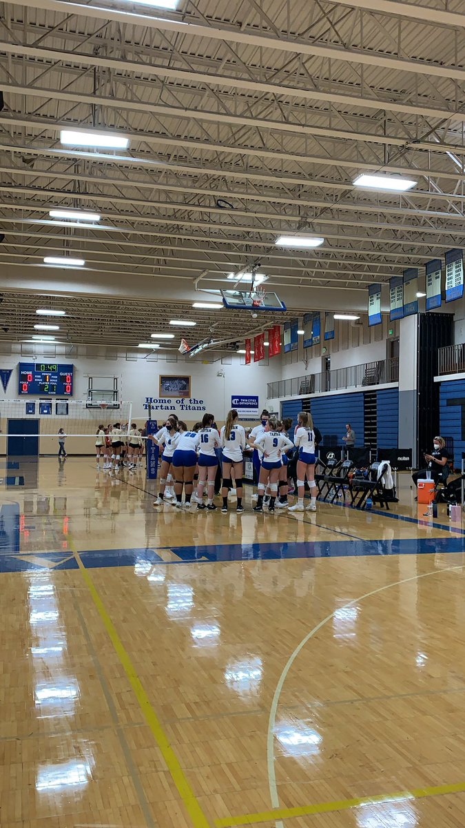 VbTartan's tweet photo. Titans win set #3 25-20! https://t.co/uJnZHWPZ9d