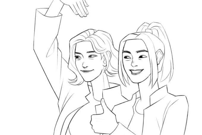 some qcyn sketches i haven't posted yet

#XUJIAQI #XIEKEYIN 