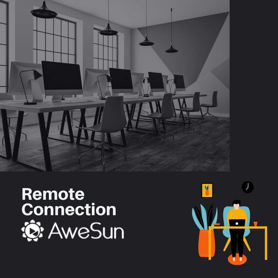 AweRay_Global's tweet image. With the help of #AweSunRemoteDesktop, remote control the more #AdvancedPC to study or work. #SaveMoney on buying devices or software; #SaveTime&amp;amp;Energy to go to other places.

#WorkFromHome #RemoteWork #RemoteAccess #RemoteConnection #PCConnectPC #MobileConnectPC #RemoteControl