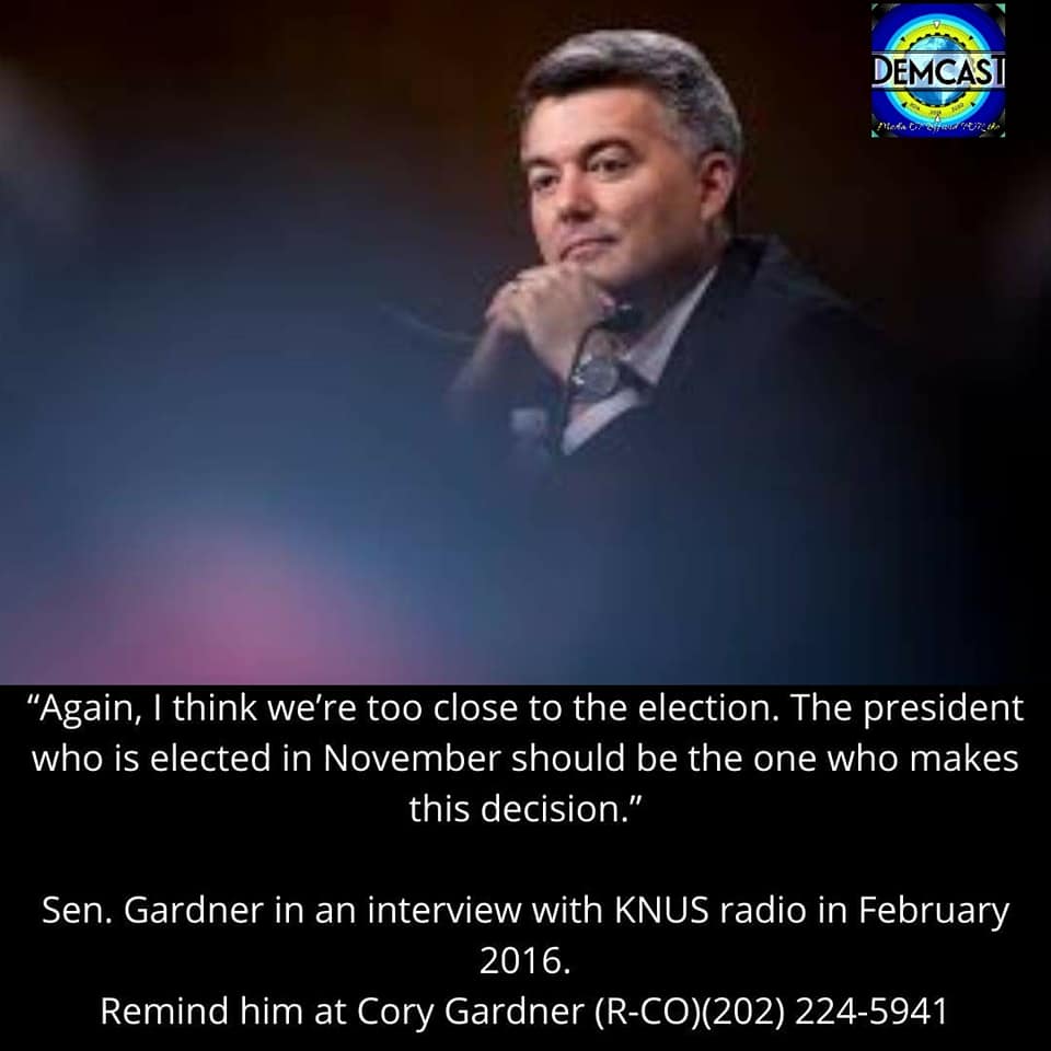 Heidiothegarden's tweet photo. @CoryGardner No. You work for Trump*. https://t.co/XRDfVQNoNE