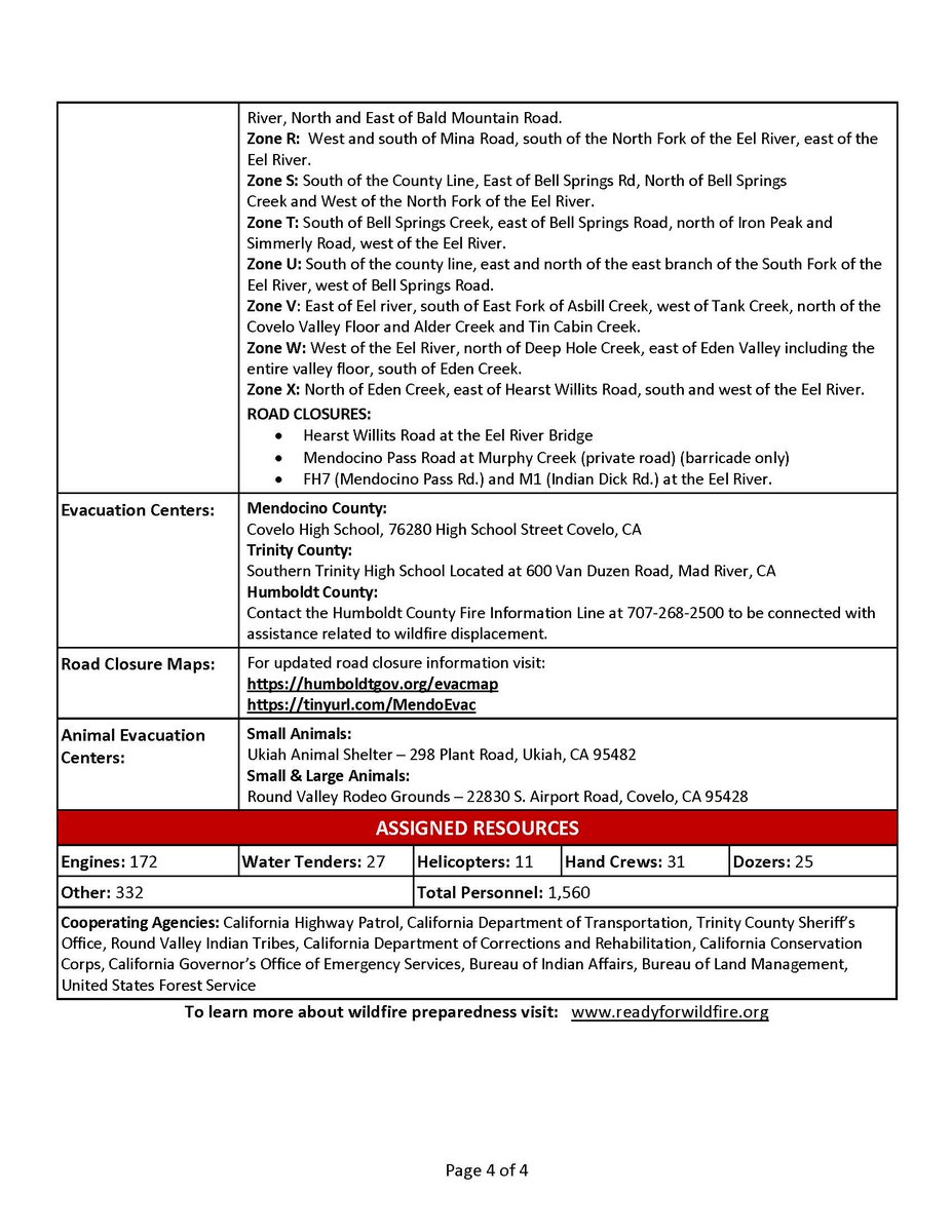 CALFIRE_MEU's tweet image. #AugustComplexWestZone | Incident update | 10/13/20 PM #AugustComplex #AugustComplexFire