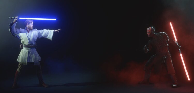 Obi-Wan vs Maul— I have a feeling it won’t happen, but it’d be silly not to mention it because of how significant their rivalry has become. If they did it, it would be INSANELY epic.