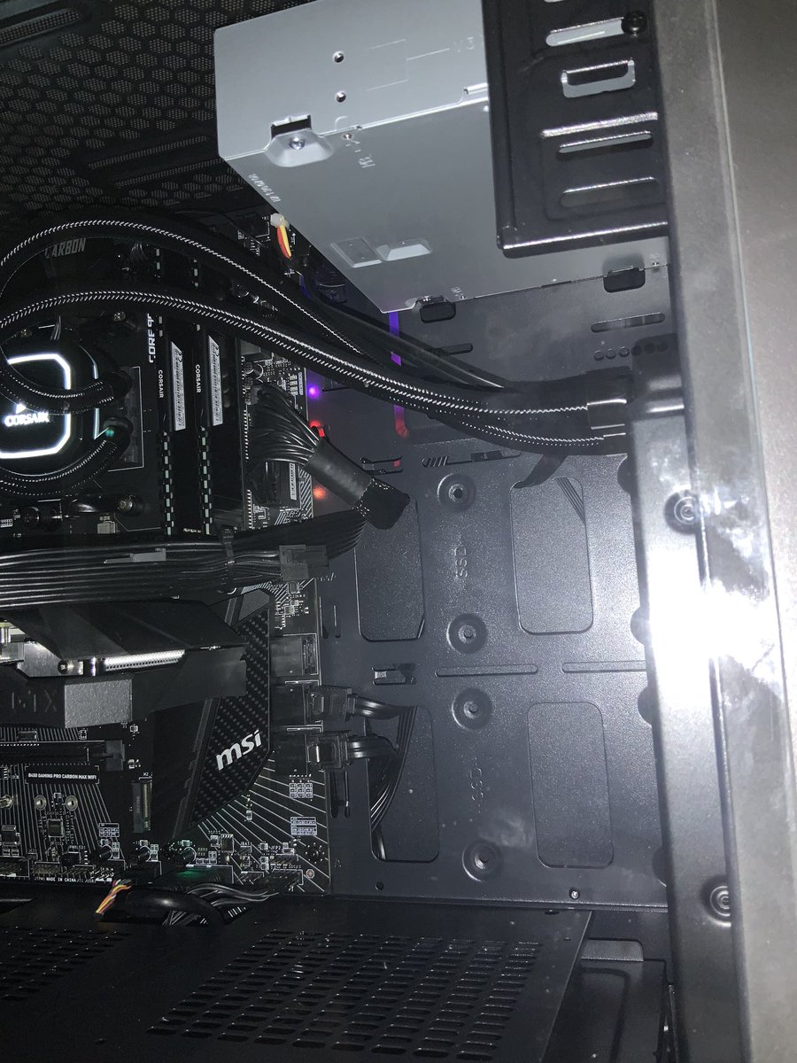 LozzzieEliza05's tweet photo. My Custom Build PC from @scorptec_computers turned up today. They did such a amazing job and i can’t wait to set it all up 💜💜

#msigaming #msi #scorptec #scorptec_computers #corsair #corsairgaming #LG #thermaltake #corsairh100x #msib450max #nvidiageforcegtx #custompcbuild #pc https://t.co/KDkwYsXpEC