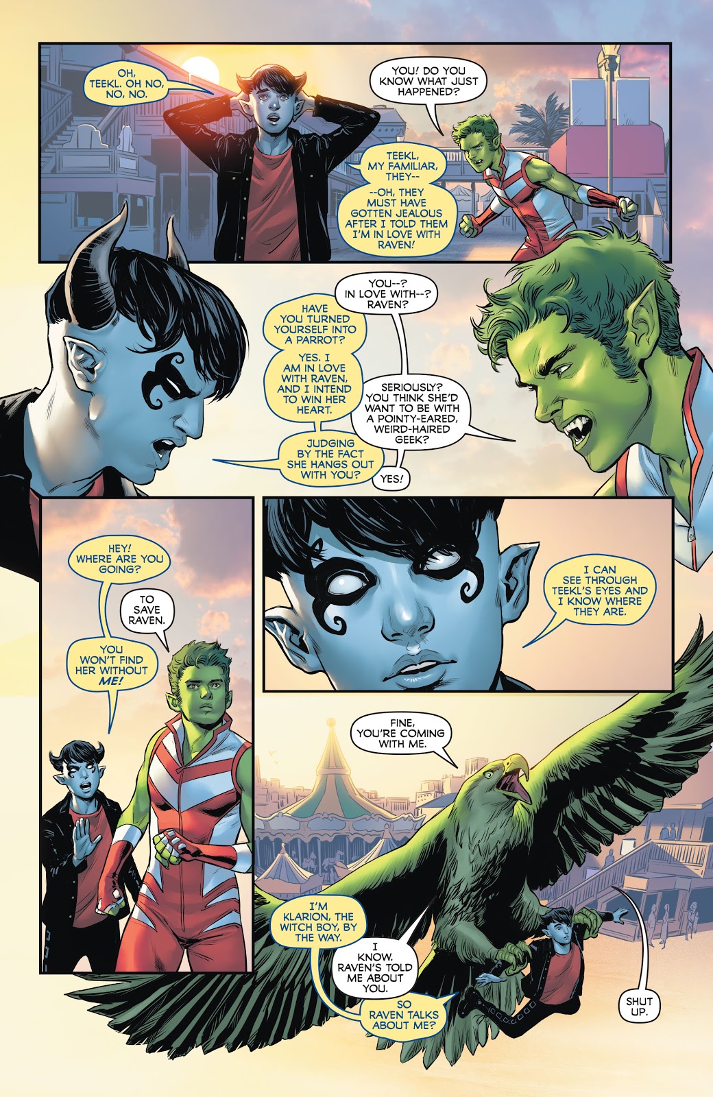 Teen Titans Screens The Second Story Is So Funny Klarion The Witch Boy Gets Jealous Of As He Has A Thing For Raven Too But His Attempt To Take Teen Titans Screens The Second Story Is So Funny Klarion The Witch Boy Gets Jealous Of As He Has A Thing For Raven Too But His Attempt To Take
