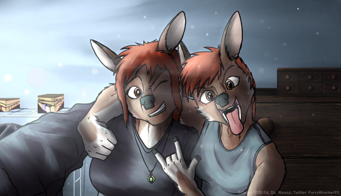 Day 2: FamilyDrew the doe sisters, Jessamine and Holly taking a selfie in Jess's bedroom. Their reactions are spot-on reflections of their personalities on a day-to-day basis.
