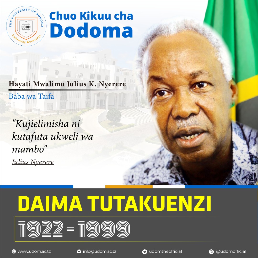 The University of Dodoma (@udomofficial) on Twitter photo 2020-10-14 05:18:40