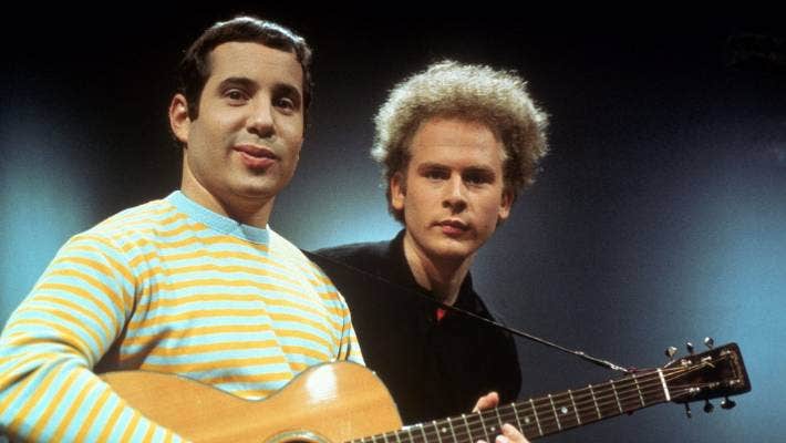 Happy 79th Birthday to the great Paul Simon! Seen here with Art Garfunkel. 