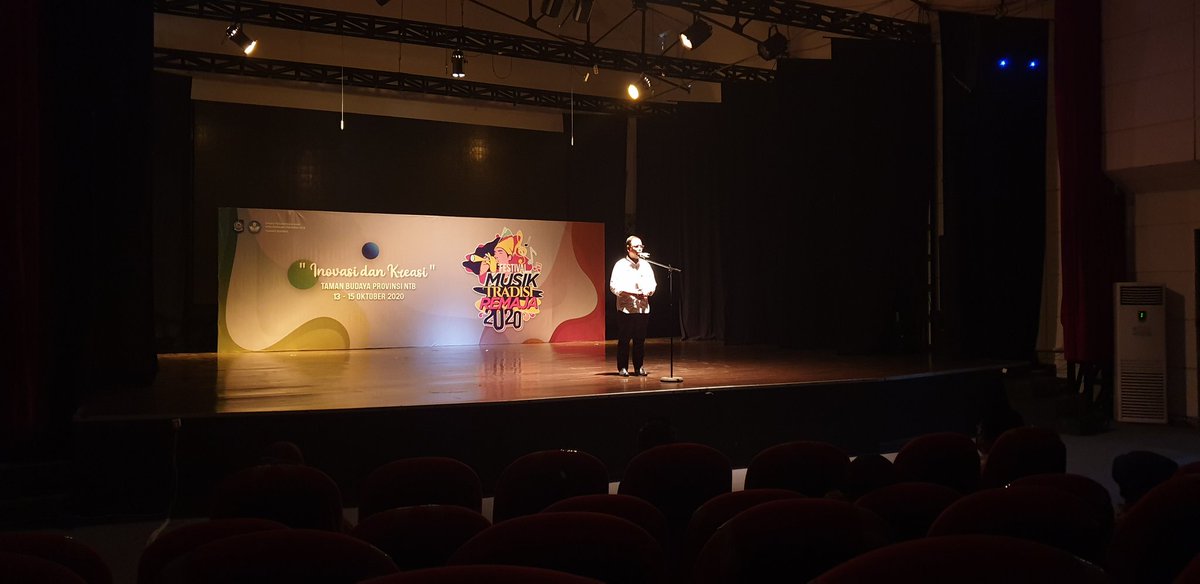 Pembukaan Festival Musik Tradisi Remaja 2020 Taman Budaya NTB oleh Kepala Dinas Pendidikan dan Kebudayaan NTB

#event #lombok #tamanbudaya