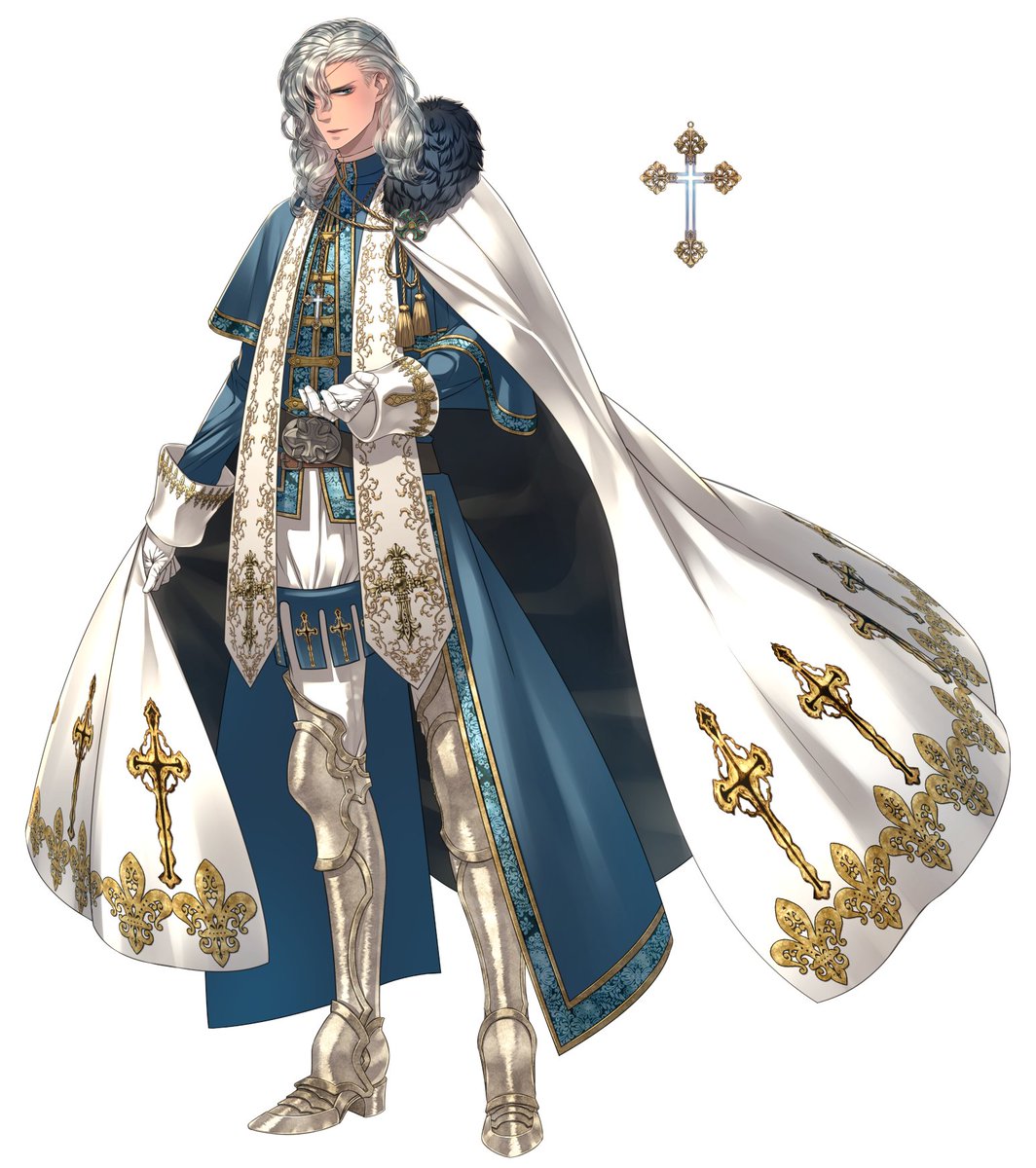 モチーフのあるキャラデザあまりやったことないけど 聖騎士 というモチーフを貰える 坂本あきら 8 18復讐を希う最強勇者5巻発売 しじゅうはちの イラスト