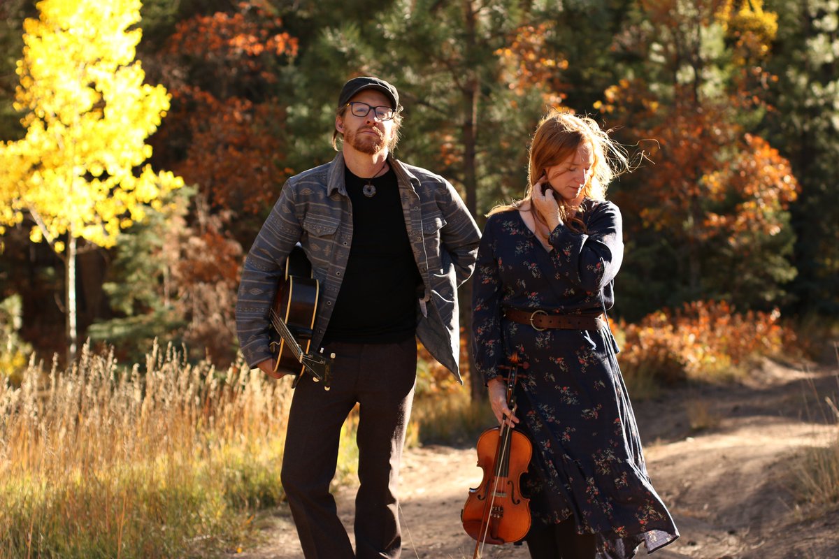 GlorietaPines's tweet photo. Yesterday we took a drive out in the backyard to snap some band photos among the fall colors. Introducing Glorieta Pines, the duo comprised of @redninjadub and @lataylor13 . Stay tuned for a virtual concert in December!
#santafemusic #glorietapines #folkmusic #oldtimemusic https://t.co/iI0yaCSsEk