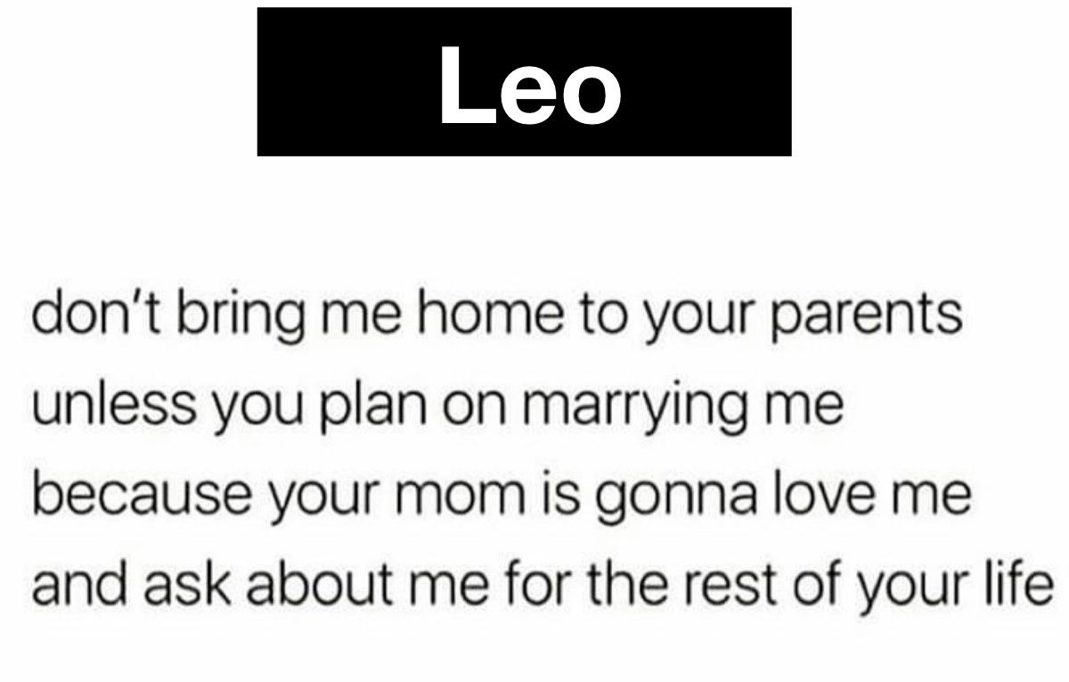 #Leo facts 👏🏼