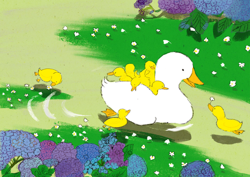 「#PortfolioDay 」|ももろ　4／20発売絵本「パンダのパクパクきせつのごはん」のイラスト