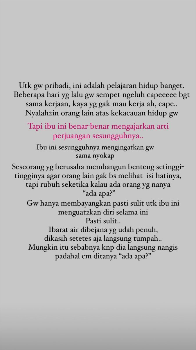 Mau share IGS salah seorang dokter anak, udah ijin repost ya. Ini kisah nyata dan bener2 bikin aku terharu, miris, sedih bacanya. Smoga bermanfaat IG: citracesilia