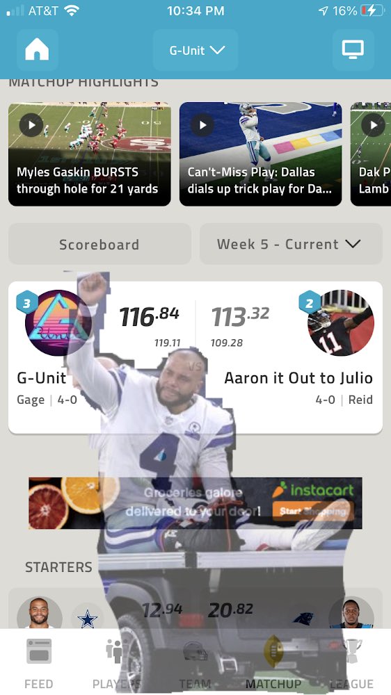 GUnit_Official's tweet photo. @Reid_Aebischer @NFL Bad angle here’s a pic of a better angle https://t.co/TDOhmYRv2T