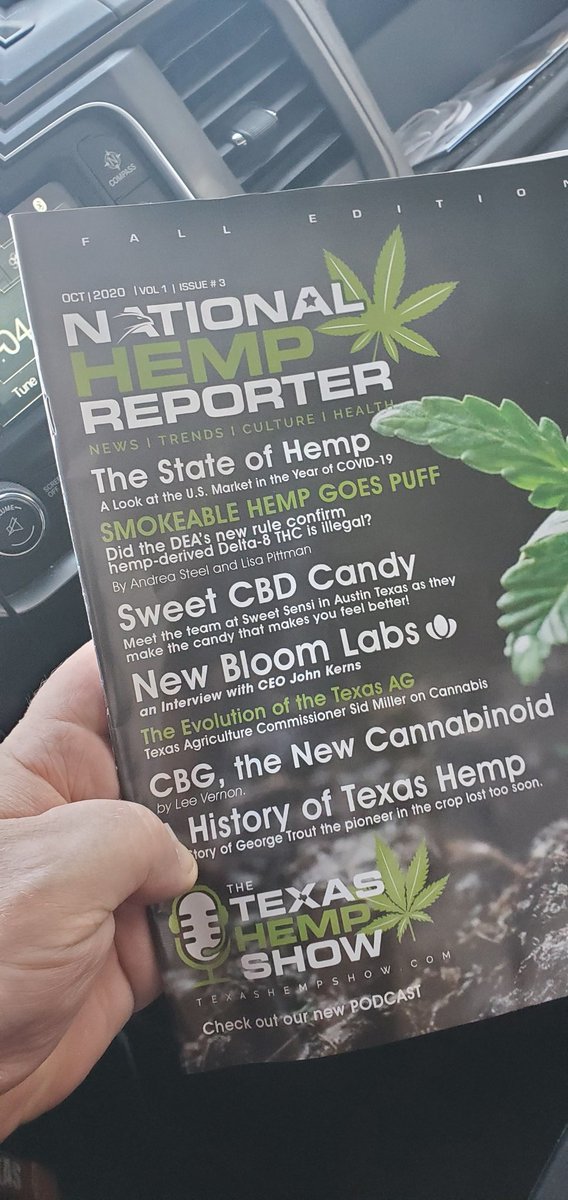 TexasHempRepor1's tweet photo. New Issues of The Hemp Reporter coming to your mailbox soon.
#HempReport https://t.co/ueFwCi2MVC