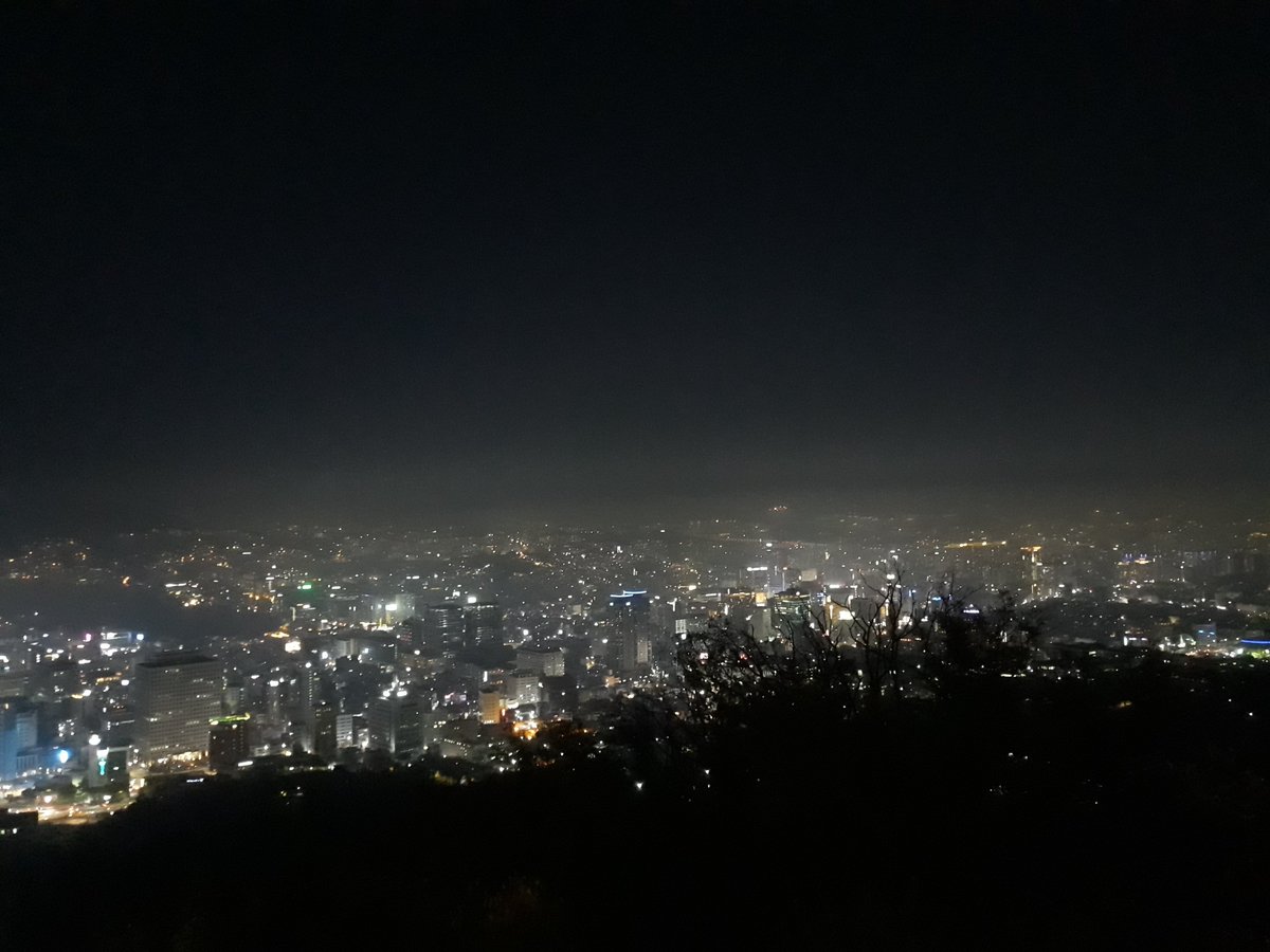 5. Views from the top of Namsan ... N in N Seoul Tower is short for Namsan ... it means south (nam) mountain (san) ... then walked down the many many steps back to the foot of the hill
