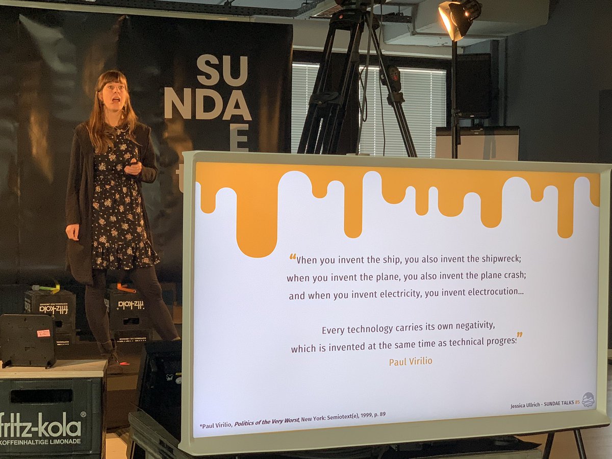 CHerrmann82's tweet image. I like this quote. It is easy to forget about the potential negative outcomes of a design or business model (or never think about those in the first place). #ethicaldesign #ux #sundaetalks