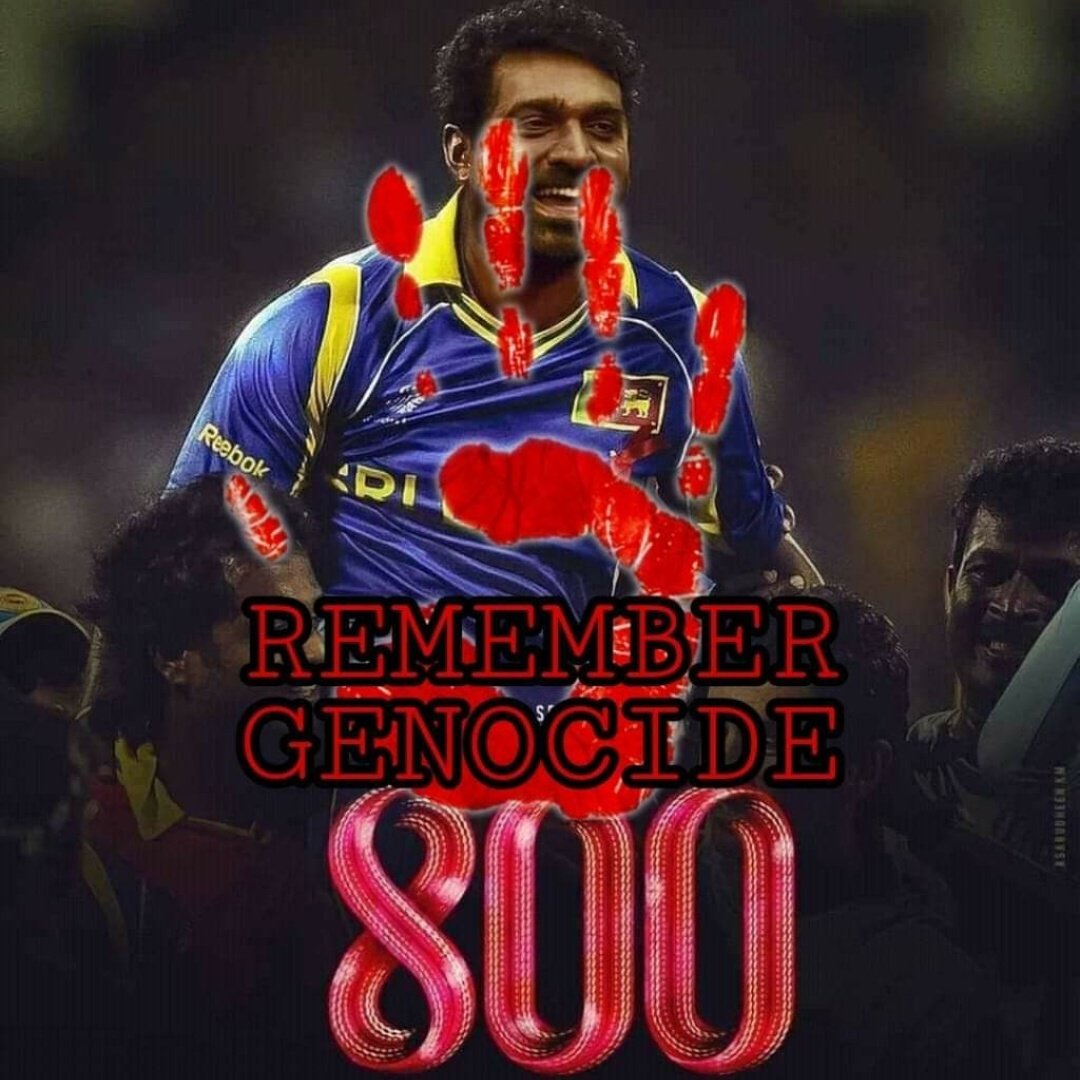 Should think of ellam genocide.There is many legendary indian cricketers are thier.why mutthiah Muralitharan bio pic 800?@VijaySethuOffl  #ShameOnVijaySethupathi
#Tamils_Boycott_VijaySethupathi