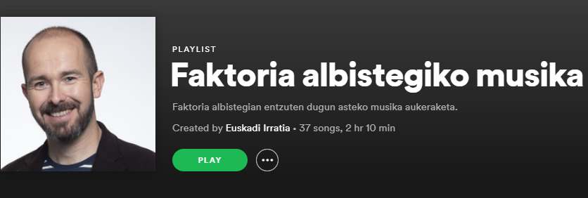 ๐ด Albistegia amaitu da, baina gure musika aukeraketa uneoro daukazu eskura!
๐ Egin klik eta gozatu ๐
https://t.co/aIEfN357gN #Faktoria https://t.co/kazebCCmUA