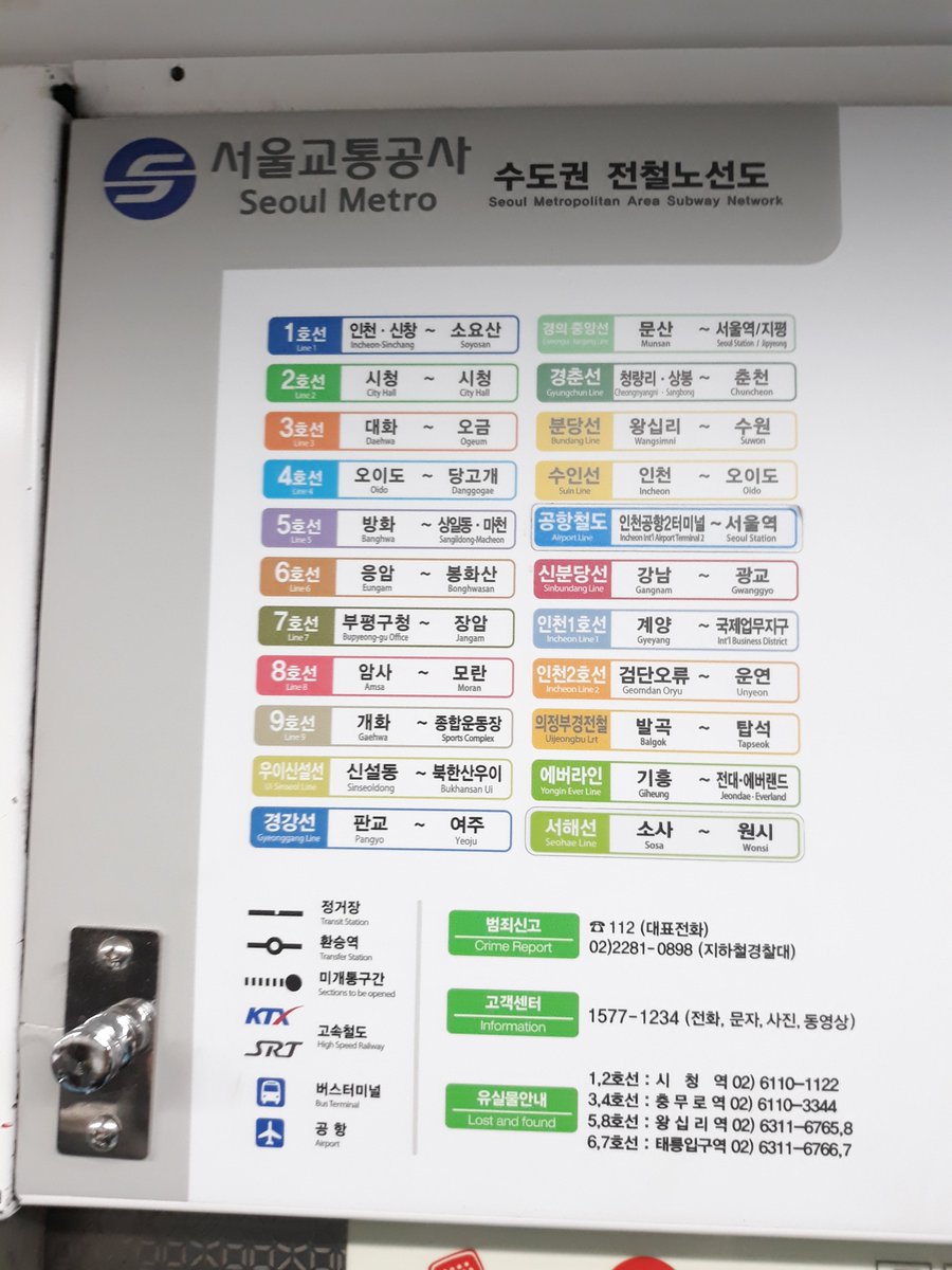 6. Second day, visited the National Museum of Korea and the National Hangul Museum, both located next to each other, a stone's throw ... first pic is infographic of the all lines in Seoul metro system ... second pic is timeline of all Joseonese monarchs