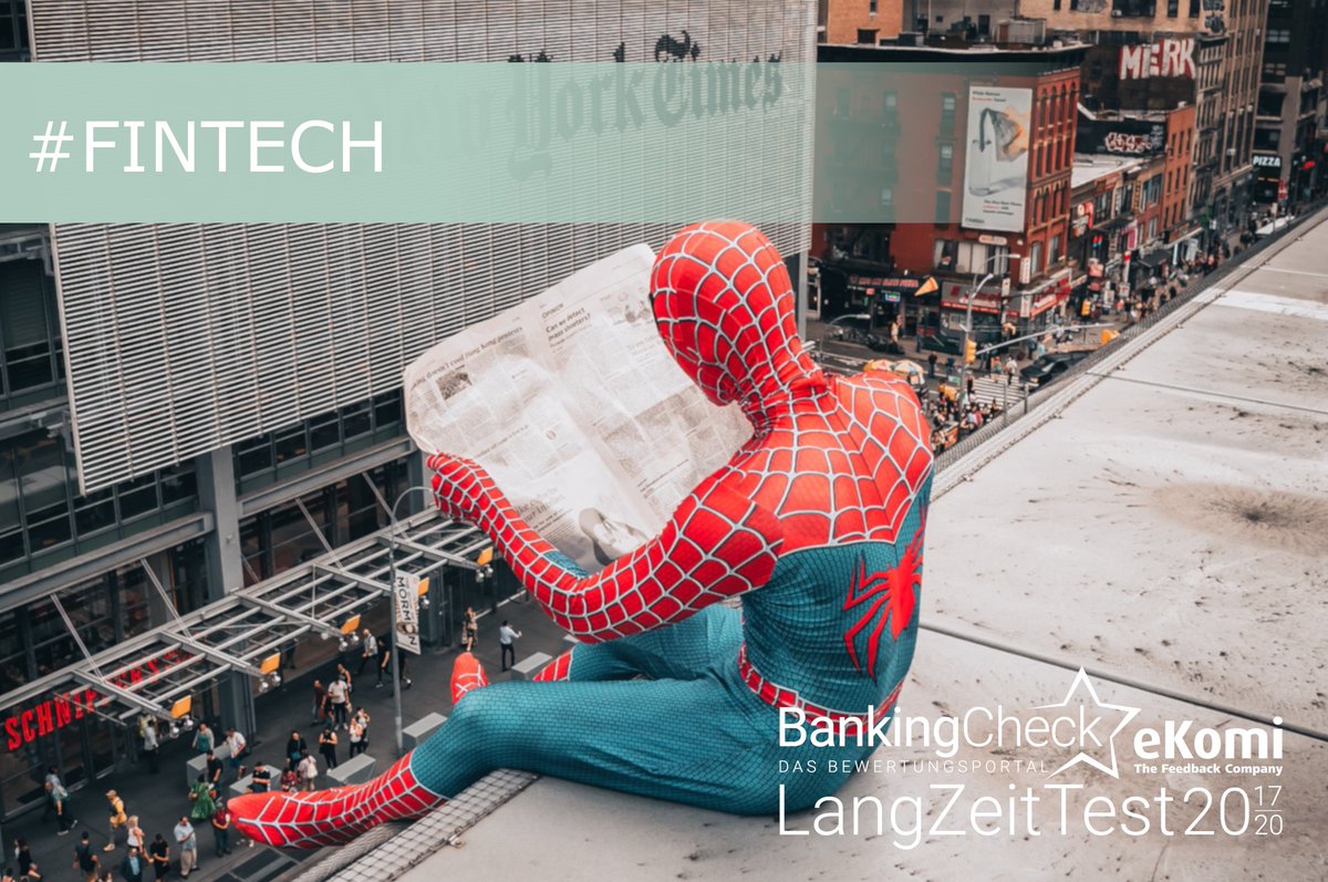 BankingCheck's tweet photo. #LangZeitTest2020 🎖️ Das sind die Test-Sieger der Sektion #FINTECHS  » 🔎 https://t.co/9BNThIxwrc
🥇 @CashperDE 
🥇@auxmoney 
🥇@check24de Finanzservice 
🥇#cashpresso https://t.co/iixiORaTXe