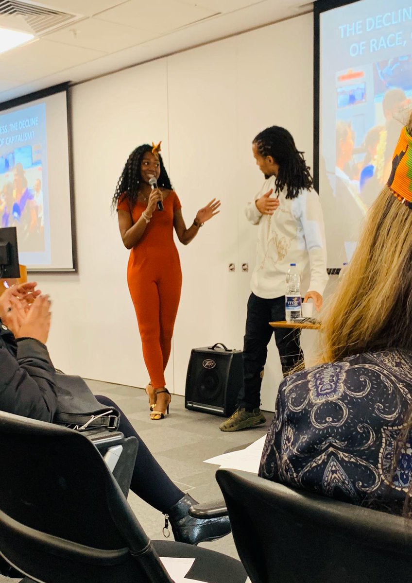 A little throw back to last year's #BlackHistoryMonth celebrations <a href="/uclh/">UCLH</a> 🎉 I am pleased to announce that the lovely <a href="/akalamusic/">Akala</a> will be joining us AGAIN today @3pm via MS Teams 👏🏾
I look forward to having you all join us 😊
#NHS #BAME #staffnetworks #BlackHistoryMonth2020