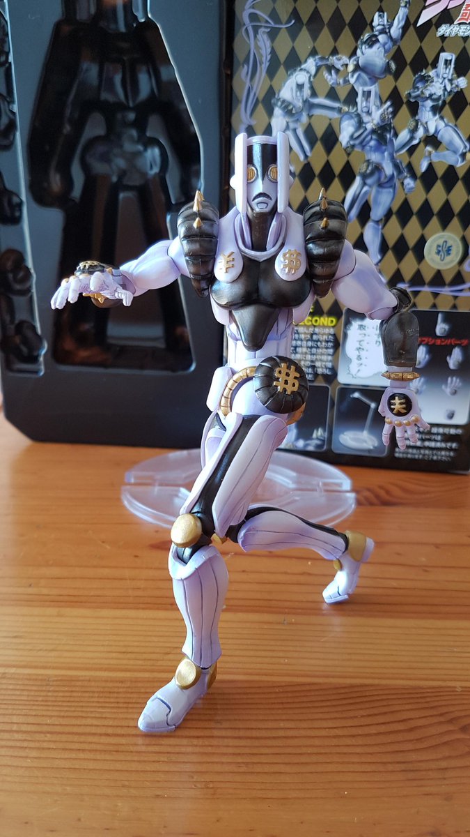 miracleshaps's tweet image. Got this finally.Sorry but I can't help to make it do this pose.#JoJosBizzareAdventure #thehand