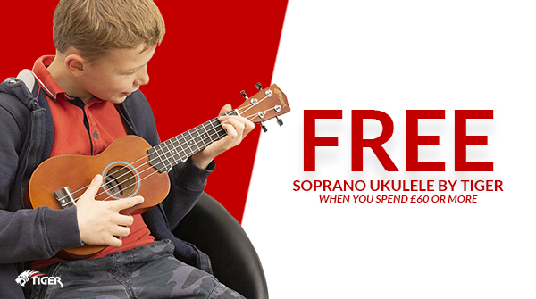 djmmusic's tweet photo. Keen to learn the #ukulele? Now's your chance!

We're offering a #FREE @TigerMusicDistr ukulele on all orders over £60 for this week only. 

Hurry, you've got until Sunday! ⏰

More info >> https://t.co/WXsnSiMjJg https://t.co/56URE3VSv5