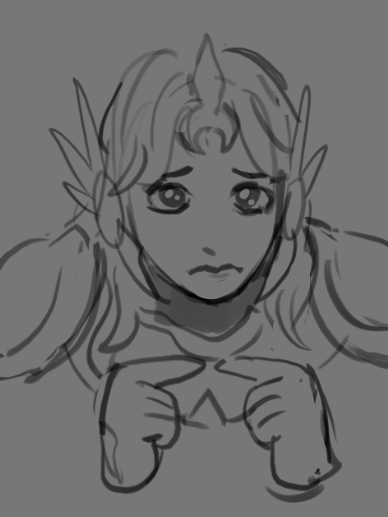 my proposal for Leona emote went through and that's probably my career highlight there now and here's some cursed early sketches 