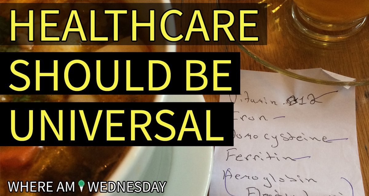 How is universal healthcare even still a debate in 2020? bit.ly/3k10m7l #health #healthcare #universalhealthcare #waiw #travel #capitalism #politics #b12 #veganism