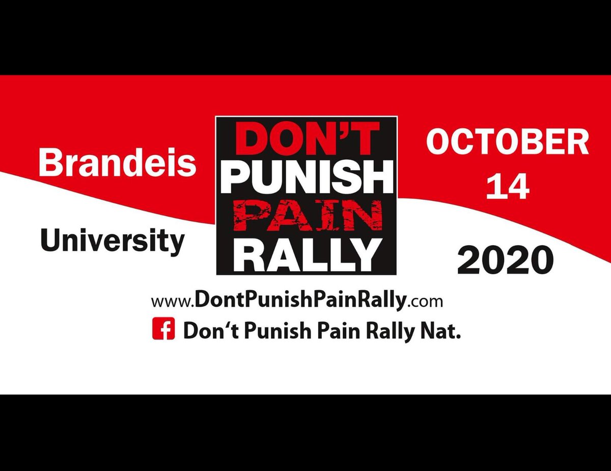 Pain patients left to suffer protest today outside Brandeis University in Waltham MA.
GPS: 29 Sawyer Road. 
12 p.m.
<a href="/BrandeisU/">Brandeis University</a> 
<a href="/thejustice/">The Justice</a>