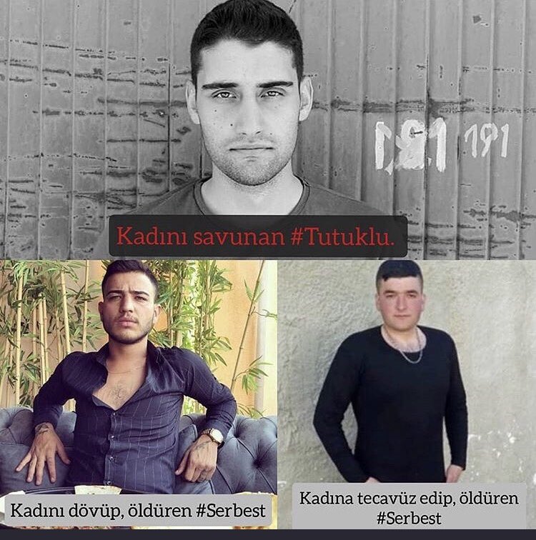 Bu cezayi sadece kadire degil siddet gören bütün kadinlara verdiniz..#kadirsekericinberaat