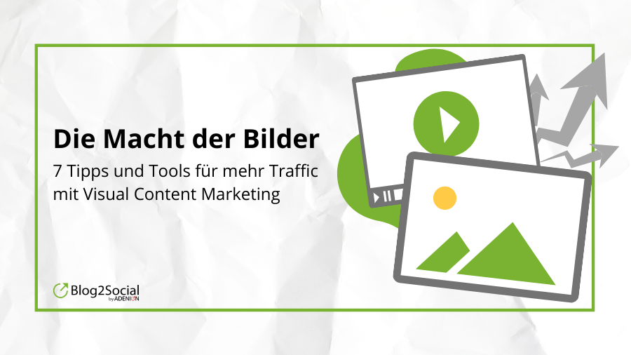 Blog2Social's tweet photo. Wenn es darum geht, den vorbeisurfenden User einzufangen, sind visuelle Inhalte unschlagbar. Entdecke Fakten und Tipps für Dein visuelles Content Marketing.
#MachtderBilder #VisuelleInhalte https://t.co/7muxfn2wP1 https://t.co/3VQYpS1Kek