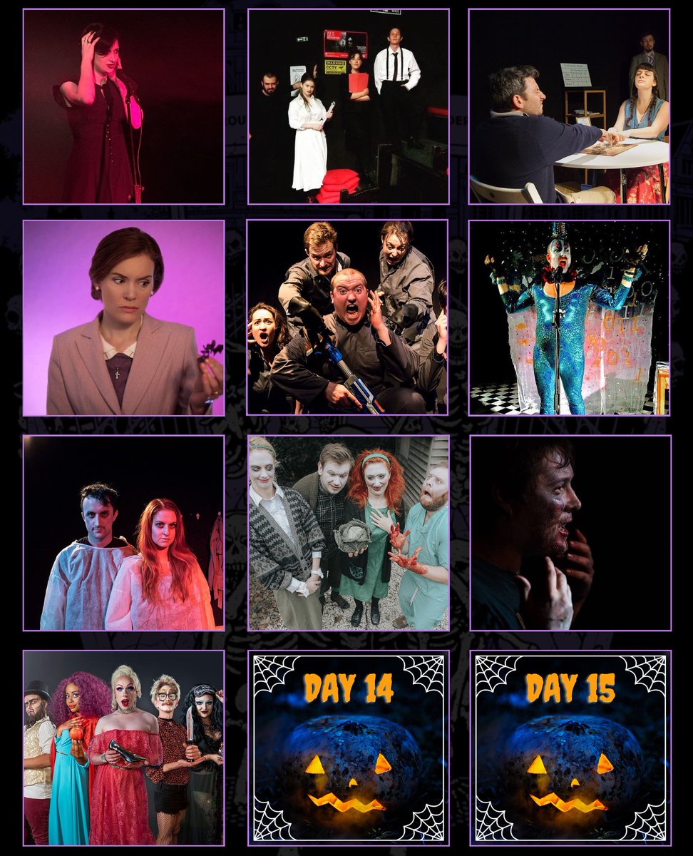 We’re proud to be #Celebrating10YearsOfTheLHF with #TheatreMakers from across the past decade.

After all, if you’ve got it, haunt it! 

Follow our #HalloweenAdvent as we reveal a #LondonHorrorFestival memory each day.

Keep your eyes peeled for 14 today!

#HalloweenCountdown