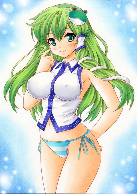 東風谷早苗のtwitterイラスト検索結果