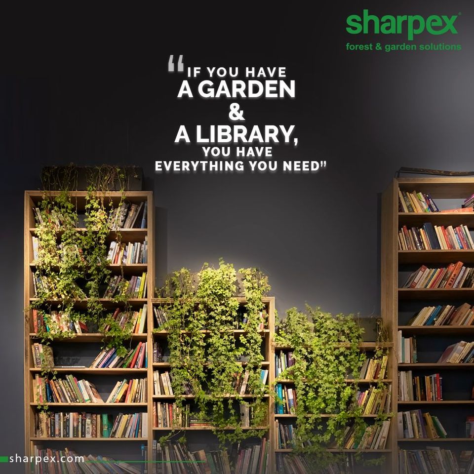 sharpexblog's tweet photo. The famous Roman philosopher Marcus Tullius Cicero once said, “If you have a garden and a library, you have everything you need.”
ReadMore:https://t.co/NWlXRuS20r

#QOTD #NatureLovers #ModernGardeningTools #GardeningProducts #GardenProduct #Sharpex #SharpexIndia https://t.co/f9FS55eJTq