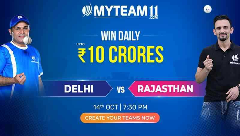 emmellyu's tweet photo. Get up and join me on https://t.co/3BahfwVzDY to get big winnings from Delhi vs Rajasthan clash in Indian T20 League. #IndiaKiApniFantasyApp #MyTeam11 https://t.co/l1BILMpEkJ