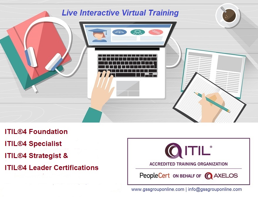 Get #ITIL4 Certified Professional  by attending our Live Interactive Virtual training Sessions.   zcu.io/WFHU  #ITIL4 #DITS #CDS #DSV #HVIT #DPI #GSSUAE #PeopleCert #Axelos