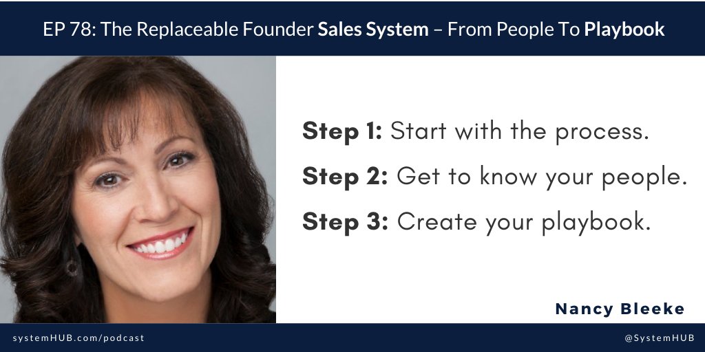 systemHUB's tweet image. &quot;No matter what you are doing, a system gives you consistency, reliability, repeatability, and confidence in the outcome.&quot;-  @SalesProInsider

🎧 Tune into this week&apos;s episode to learn more about Nancy&apos;s system: bit.ly/33Qkl2S

#WednesdayWisdom #Sales #SalesSystem