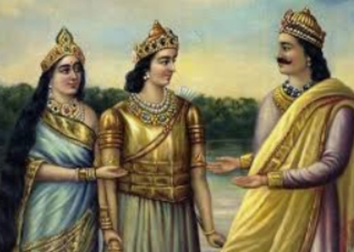 His all son were k!lled. He did penance of Lord Indra.Indra agreed to revive one son of his choice. King selected his first son after he turned into female. When Indra asked the reason for the choice, he said that he got more pleasure during conception of this son