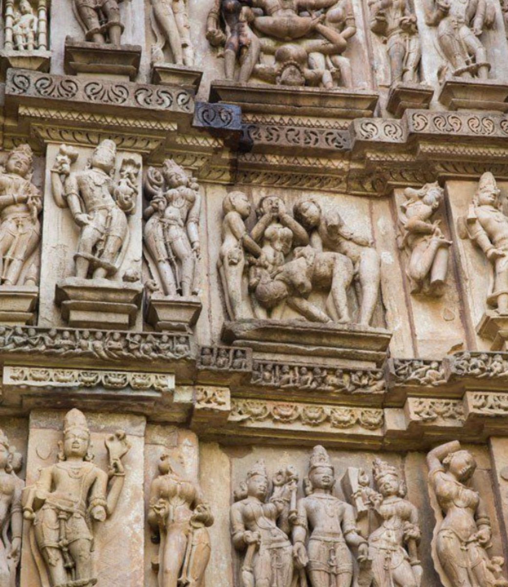 Why the Lustful sculptures are there in our temples? which starts from Ellora Temples and expands to khajuraho. The Kama of our culture is different from the Lust here the Kama represents all types of desires, In which Lokeshna(desire for Fame),