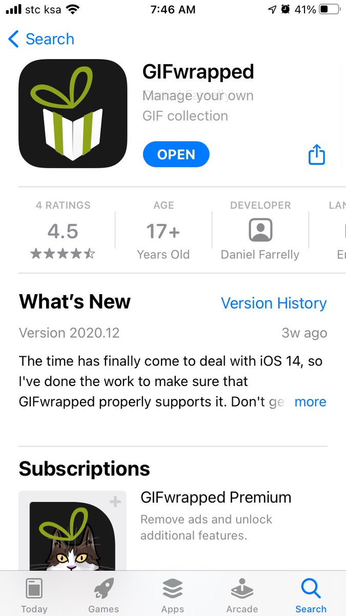 xvnauf's tweet photo. Two apps for iPhone and Android to save GIFs https://t.co/bl6pUiptLM