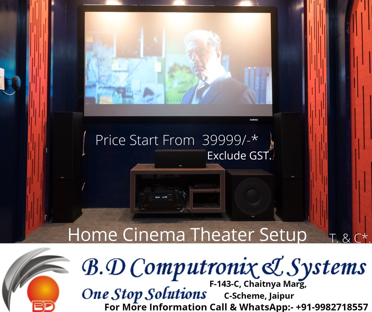 #hometheater #homecinema #entertainment #jaipur #electronicmusic #hometheater #solutions #hometheaterstudio #studio #acoustic #theater #architecture #architectdesigns #designer #designessentials #soundproofing #automations #homeautomation #theaterautomation